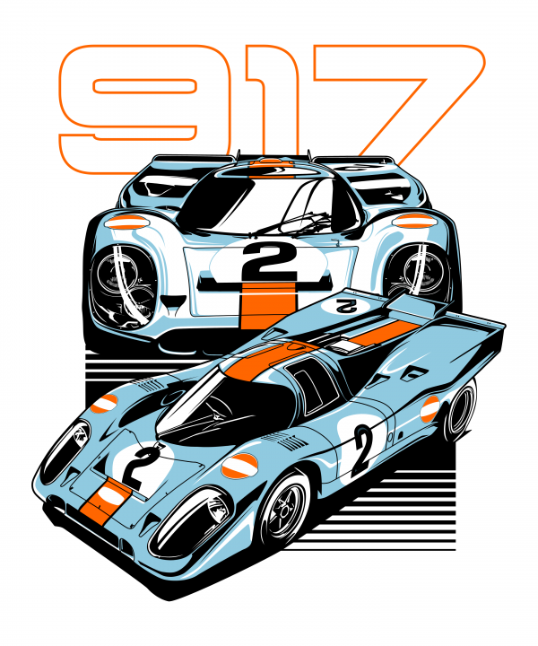 Porsche 917 Animado